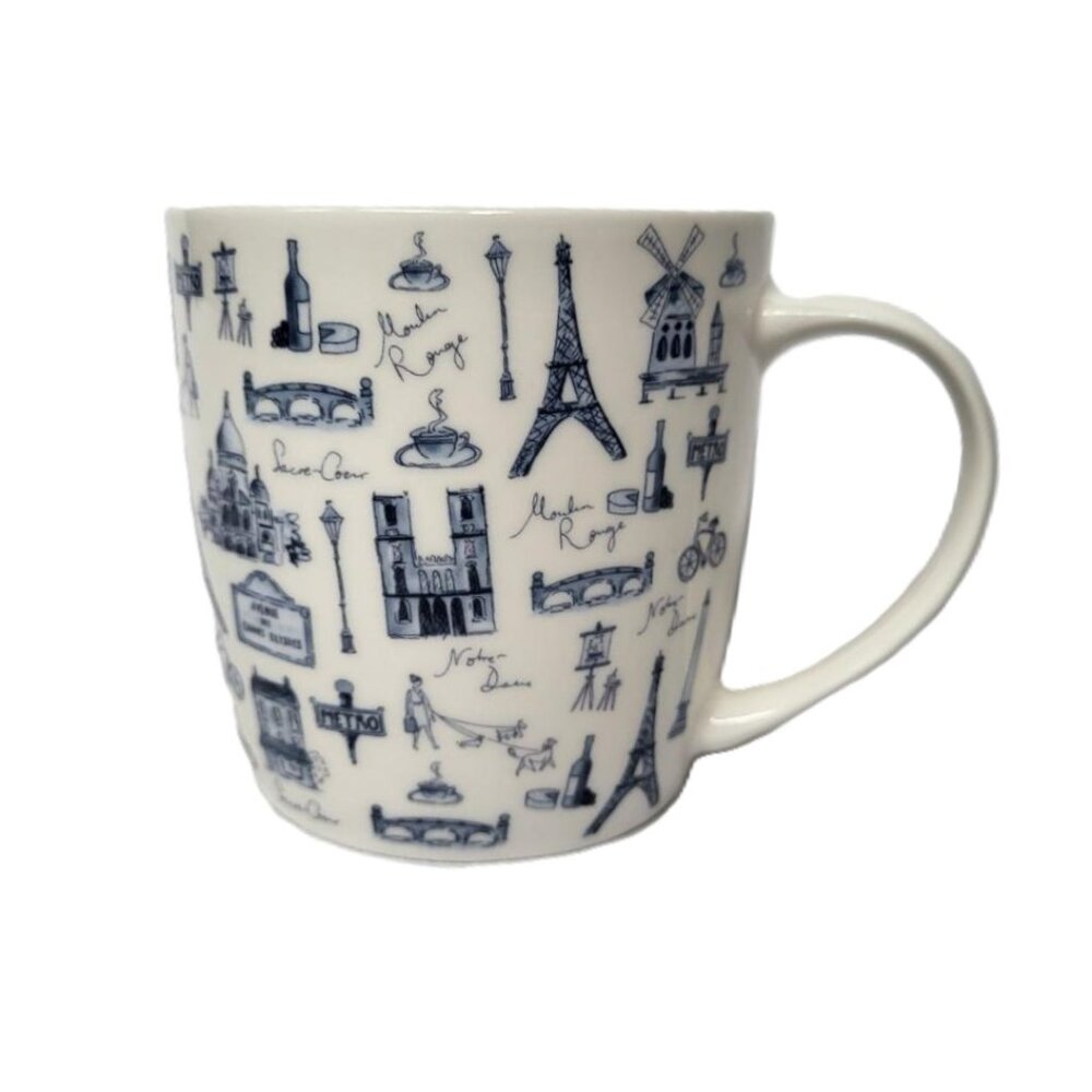 Milly Green Paris Mug